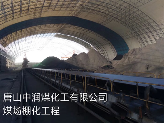 临河煤化工有限公司煤场棚化工程